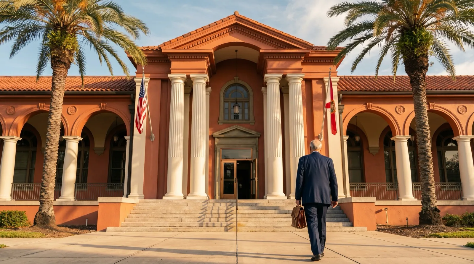 Florida probate courthouse in Bartow, Polk County, where estates are opened under Florida Probate Rules 5.200 through 5.340