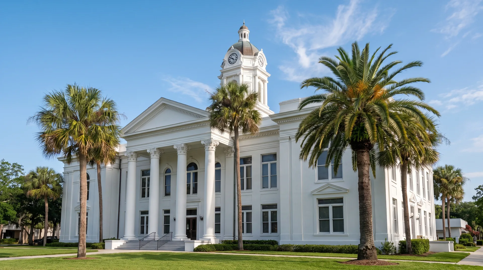 Florida county courthouse where probate cases are filed and administered